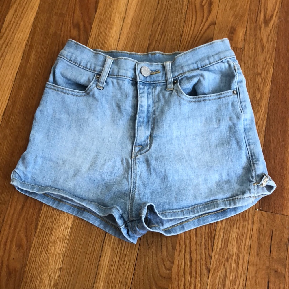 High waisted Jean Shorts